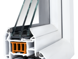 Triple cut through orange